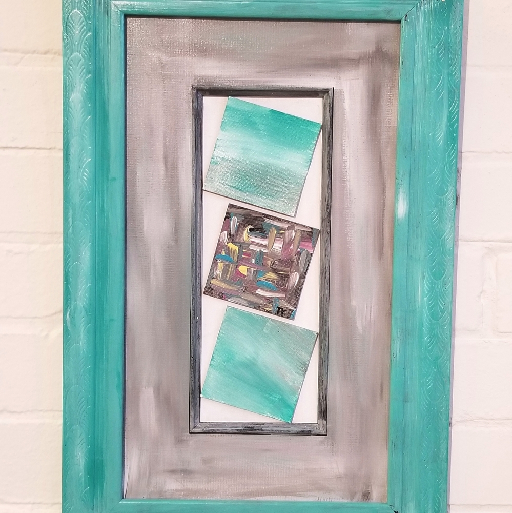 Original handpainted artwork and frame